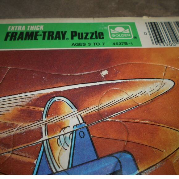 Vintage 1985 Go Bots Golden Frame Tray Puzzle Complete Tonka Transformers Robot - Picture 8 of 10